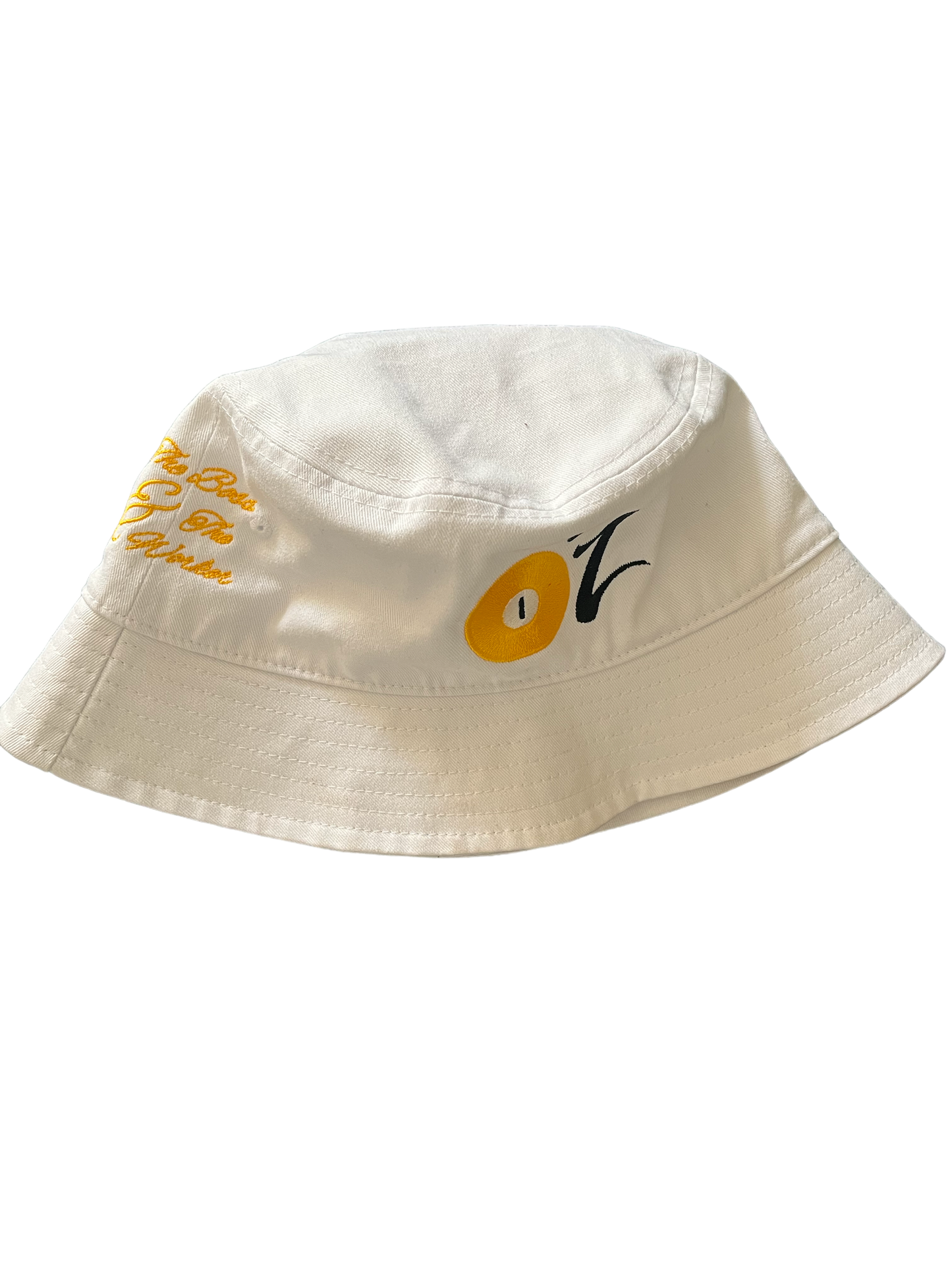 White Bucket Hat