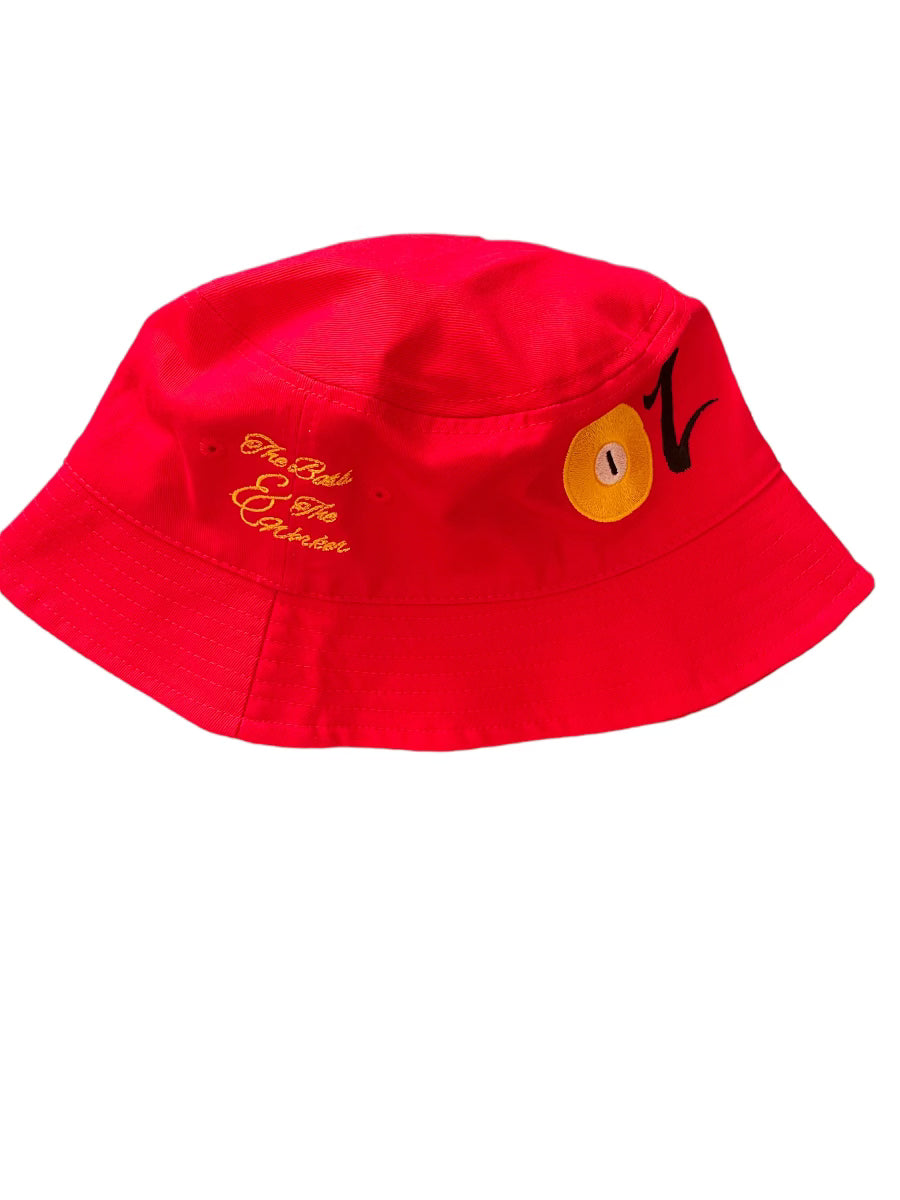 Red Bucket Hat